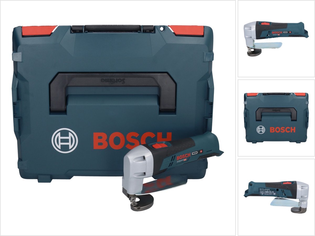 Bosch Professional GSC 12V-13 Akku-Blechschere 12V Grundkörper in L-Boxx – 060192610a
