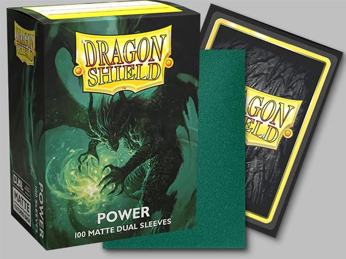 Dragonshield Box 100 Dual Matte Hüllen „Power“