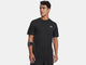 Under Armour ua Tech Play Short Sleeve-Blk Herren-Sportshirt – Schwarz und Weiß