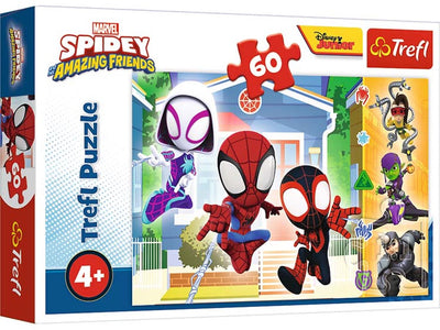 Trefl Puzzle 60 Teile – Spidey und sein wunderbarer Freund Marvel Toys.