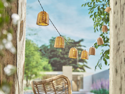 Luxform - Solar 1x Rattan 4,5lm, Partybeleuchtung