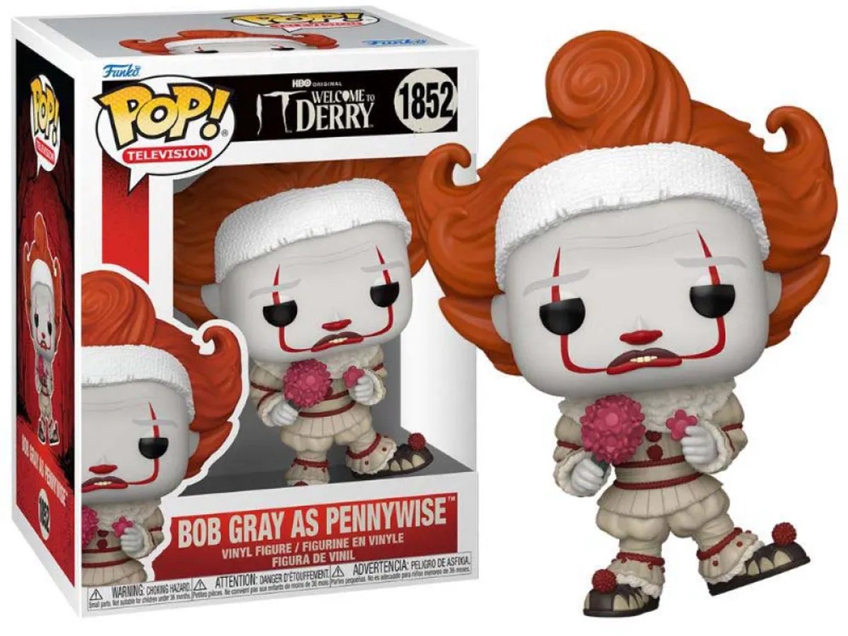 Funko It Welcome to Derry – Pennywise Vinylfigur 1852 Unisex Pop! - neutral - Standard