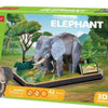 Kubikfun 3D -Puzzle -Elefant
