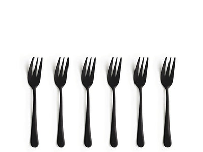 AMEFA Cake Fork Black 6 Stücke