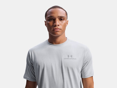 Under Armour Vanish Energy SS-Gry Herren-Sportshirt – Mod Grey Light Heather – Mod Grey