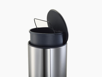 Joseph Joseph Arc 10 Liter schlanker Treteimer mit Innenbeutel – Edelstahl