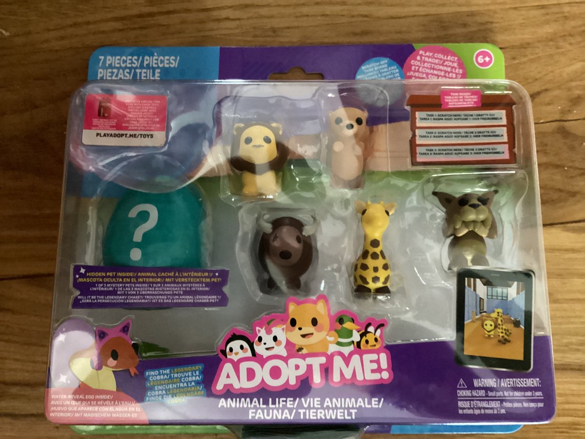 Adoptiere mich! Figurenset 6er Pack Tierleben Fantasy Clan 21,5 x 24 cm