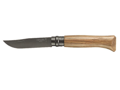 Opinel Taschenmesser aus schwarzer Eiche – Nr. 8