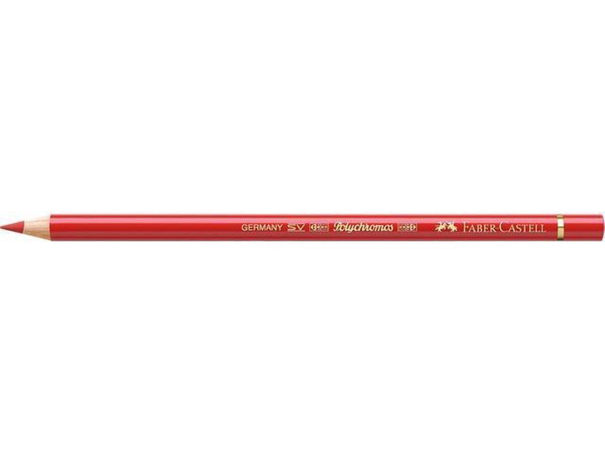 Faber-Castell Buntstift Faber Castell Polychromos 118 Scharlachrot Box mit 6 Stück