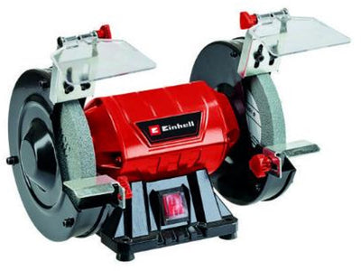 Einhell Elektro-Tischschleifmaschine TC-BG 150 - 150 W - 2.980 t min - ø150x32x16 mm - inkl. 2x Schleifstein (1x k36, 1x k60)