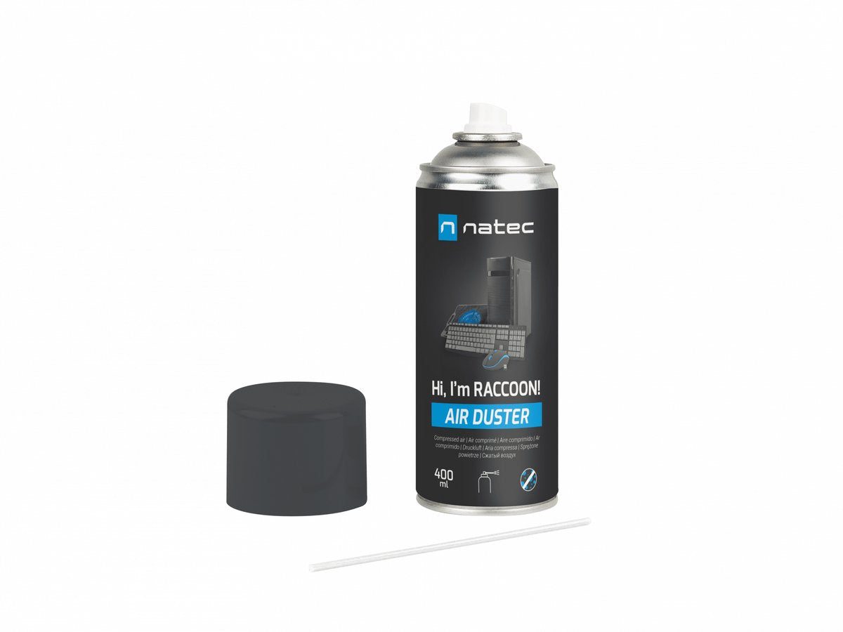 Natec Waschbär – Druckluft – 400 ml – Reinigungszubehör