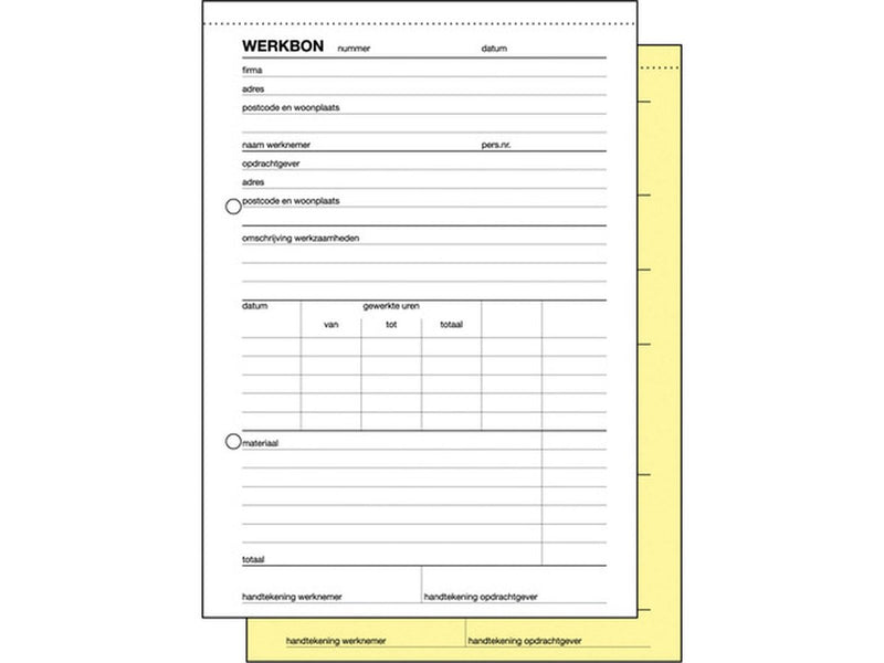 Bestellbuch Sigel weiß A5 148 mm x 190 mm x 8 mm