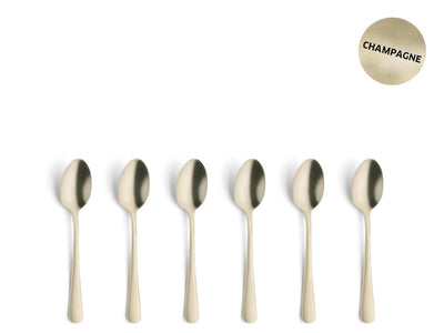 AMEFA AMEFA Austin Teelöffel 6 Stück Champagner