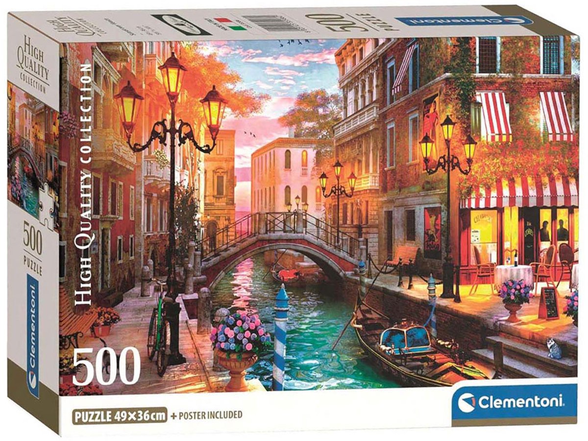 Clementoni Jigsaw Puzzle Sunset Venedig, 500st.