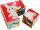 Holzblock -Puzzle -Tiere FSC, 4st.