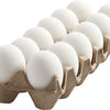 Creativ Company Eier, H: 6 cm, weiß, 12 Stück 1 Box