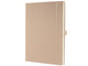 Sigel Notizbuch – Conceptum Pure – A4 – Beige – Hardcover – 194 Seiten – 80 Gramm – kariert – SI-CO640