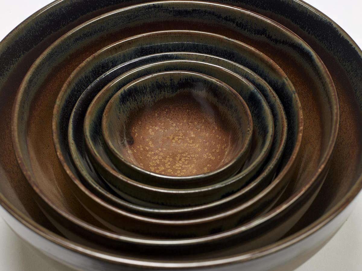 Serax - Sergio Herman Surface - Servierschale - Rostbraun - 23 ø