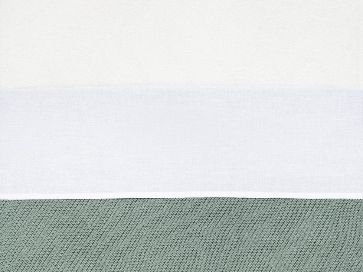 Jollein Babybettlaken 120x150cm – weiß