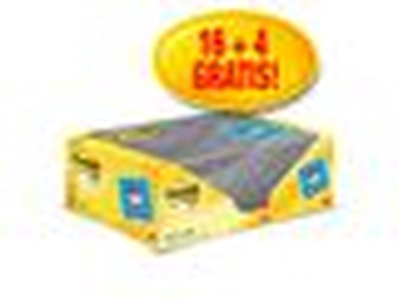 Selbstklebende Notizzettel Post-it 76 x 127 mm gelb 20 Stück