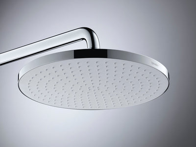 Duravit Duscharm 41 cm Wandmontage rund Chrom Hochglanz - Regenduscharm Universal 1 2 Anschluss