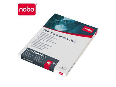 Nobo Overhead-Folien Laserdrucker 100 Mikron 50 Stk.