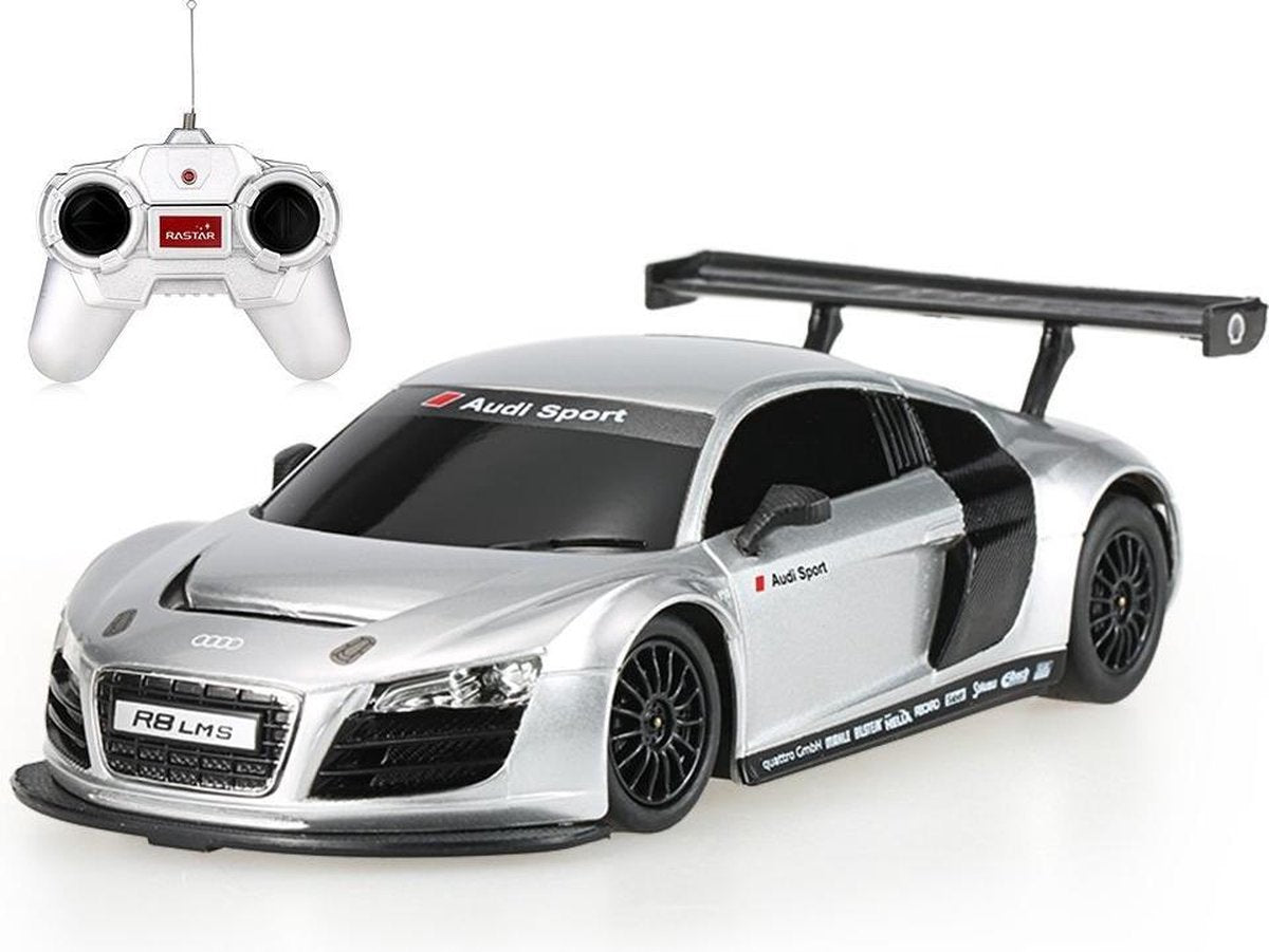 Rastar steuerbares Auto Audi R8 LMS – Maßstab 1 24 – grau