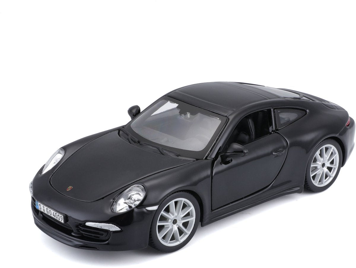 Bburago Porsche 911 Carrera s schwarzes Modellauto 1:24