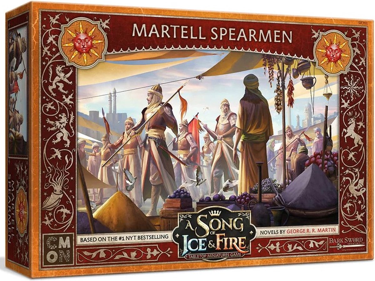 Cooles Mini-Oder nicht, ein Lied von Eisfeuer-Folter-Speermännern – Brettspiel