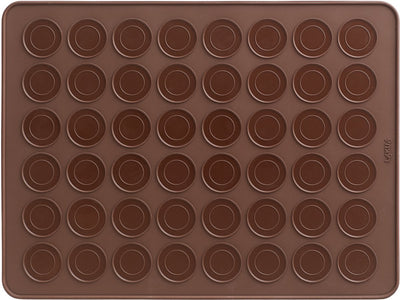 Lékué Backmatte 24 Macarons 40 cm – braun