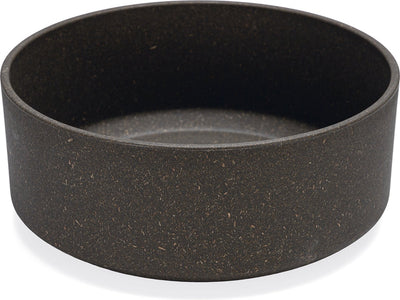 Designed by Lotte Noor Hundefutternapf – Futternapf Trinknapf – spülmaschinenfest – Bambus – Grau – 21 cm