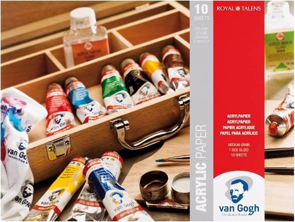 Van Gogh Acrylfarbenpapier – Weiß – FSC-Mix
