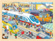 Goki Holzpuzzle Bahnhof, 96tlg.