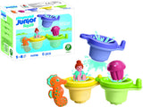 Playmobil | Junior-Aqua | Schwimmbecher mit Wasserspaß | Wasserspielzeug ab 1 Jahr | Geschenk für Kleinkinder | lehrreicher Badespaß | nachhaltiges Badespielzeug | 71776 - afbeelding 1