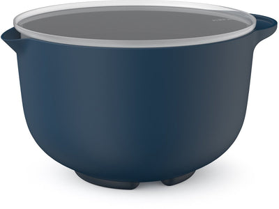 Mepal Rührschüssel mit Deckel Chef It – 4 l – Schüssel – mikrowellen- und spülmaschinenfest – Backzubehör – Marineblau