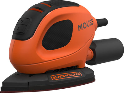 Black Connect Black+Decker Maus bew230-qs Detailschleifer – 55 W – inkl. 6 Schleifblätter