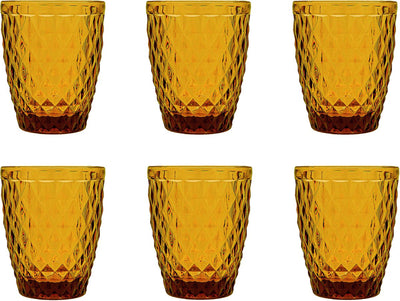 Medard de Noblat - Diamant - Glas 22 cl - Gelb - 6 Stück
