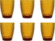 Medard de Noblat - Diamant - Glas 22 cl - Gelb - 6 Stück