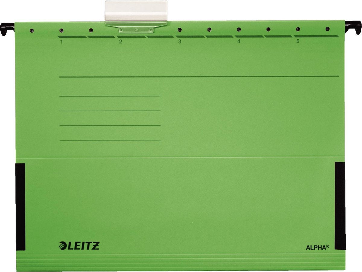 Esselte Leitz Leitz Alpha - Grün - A4 - Pappe - Metall - FSC - DIN 821 (1986-30-55)