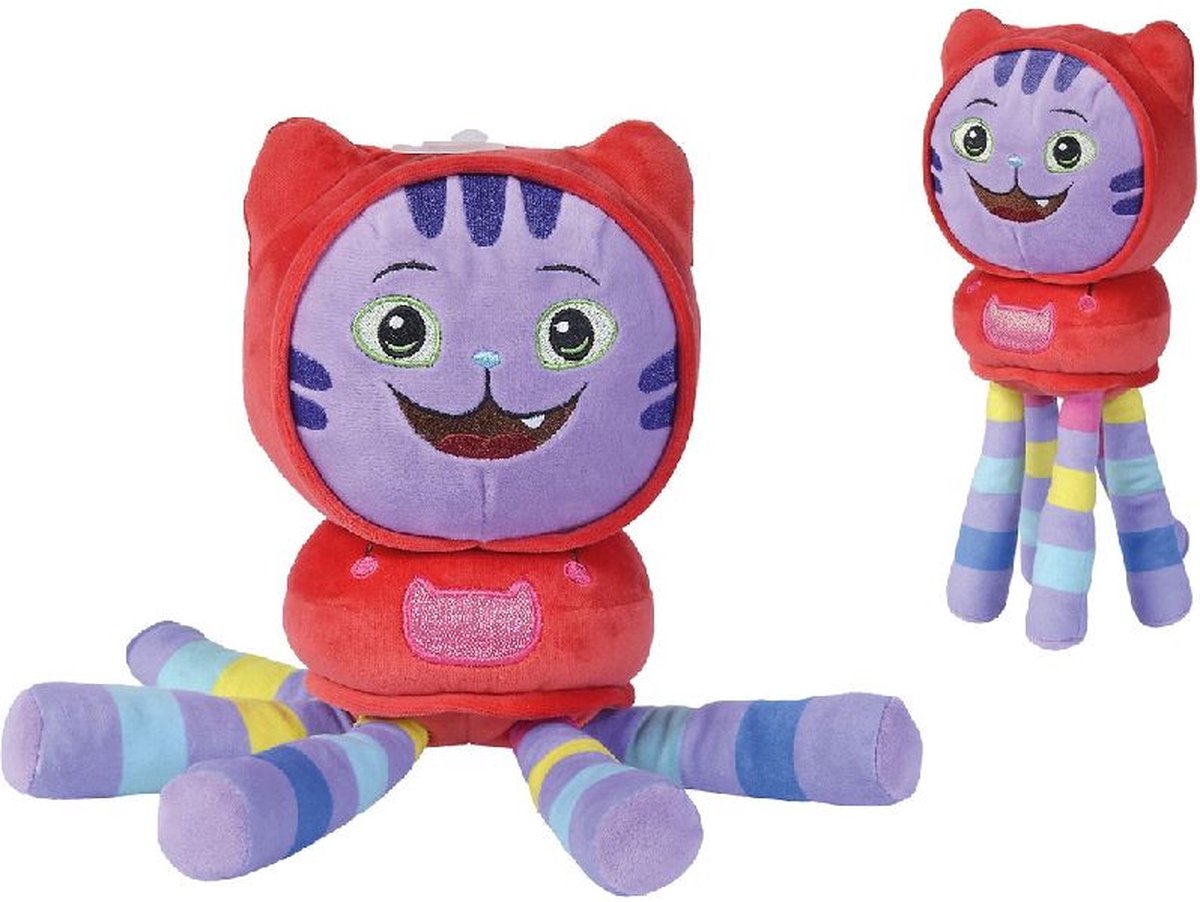 Universal Gabby's Dollhouse DJ Katzenminze – Kuscheltier – 25 cm