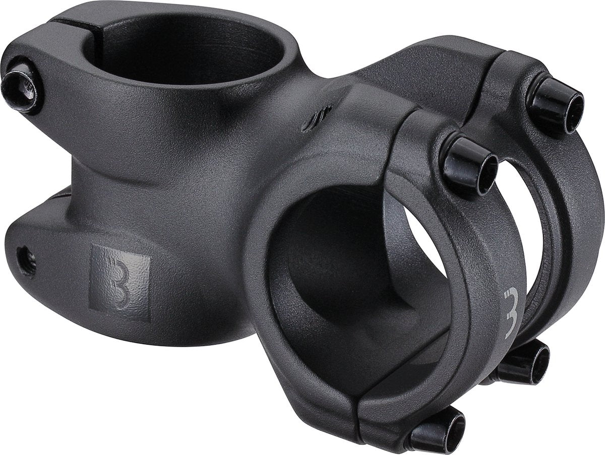 BBB Fahrradvorbau 40 mm – Roadforce 31,8 mm Lenker – -6° +6° Winkel – Rennrad, E-Bike MTB Vorbau fest – bhs-08