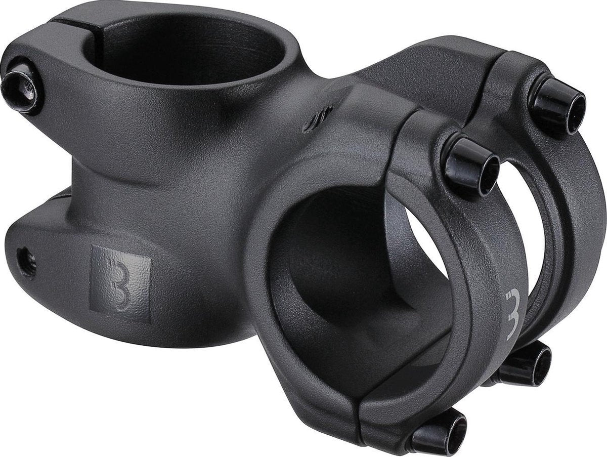BBB Fahrradvorbau 60 mm – Roadforce 31,8 mm Lenker – -6° +6° Winkel – Rennrad, E-Bike MTB Vorbau fest – bhs-08