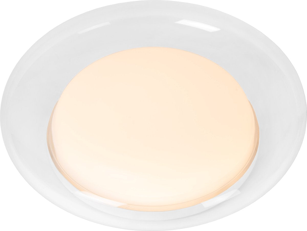 Lucide Sketes - Deckenleuchte (Deckenleuchte) - ø 35,2 cm - LED dimmbar - CCT - 1x18W 2700K 5000K - transparent