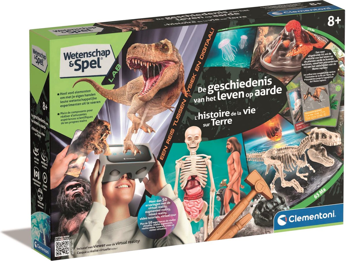 Clementoni Wissenschaft und Spielgeschichte des Lebens auf Erden