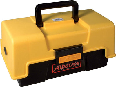 Albatros Angelkoffer – mit 2 Schubladen – 31 x 16 x 15 cm – gelb