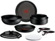 Tefal Ingenio Experience – Pfannenset – 11-teilig – Fusion-Kern – inklusive Deckel – Griffe