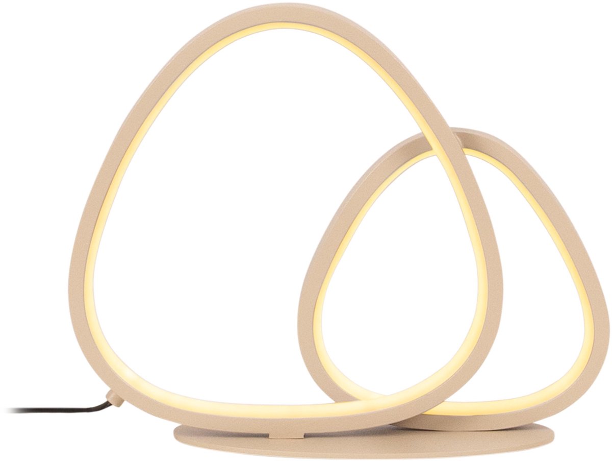 Lucide samling – Tischlampe – LED dimmbar – CCT – 1x16 W 2700 K 4000 K – Taupe | wesentlich