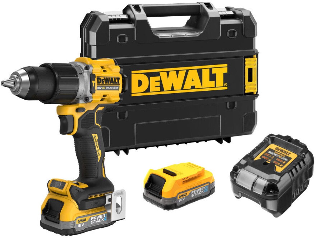 Dewalt DCD805E2T-QW – 18V XR G3 Kompaktschraubendreher | 2x Power Stack im Tstak