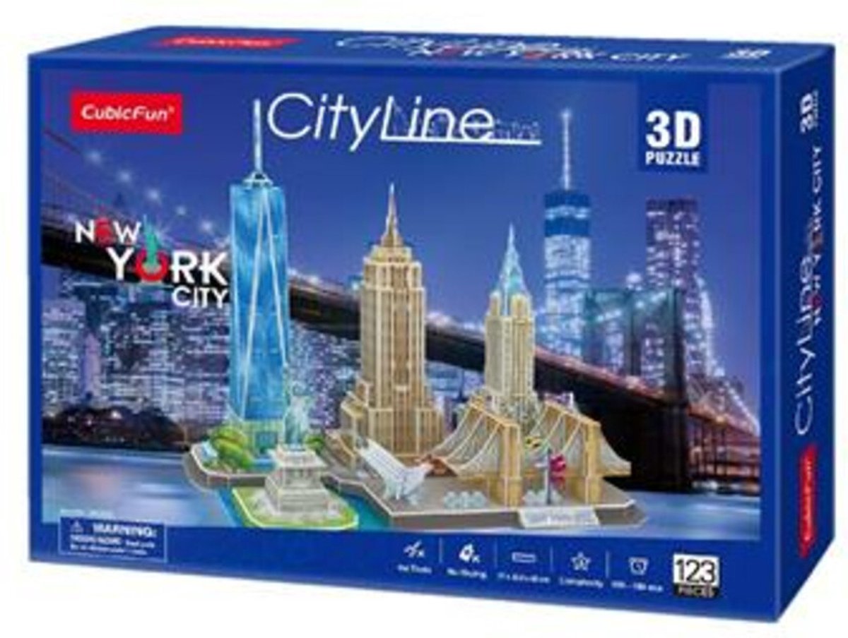 Cubic Fun 3D Puzzle City Linie New York City