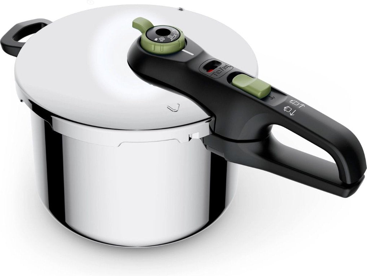 Tefal - Schnellkochtopf - 6 Liter - Schnellkochtopf - für alle Herdarten geeignet - Edelstahl